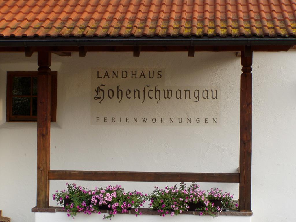 Landhaus Hohenschwangau Lejlighed Eksteriør billede